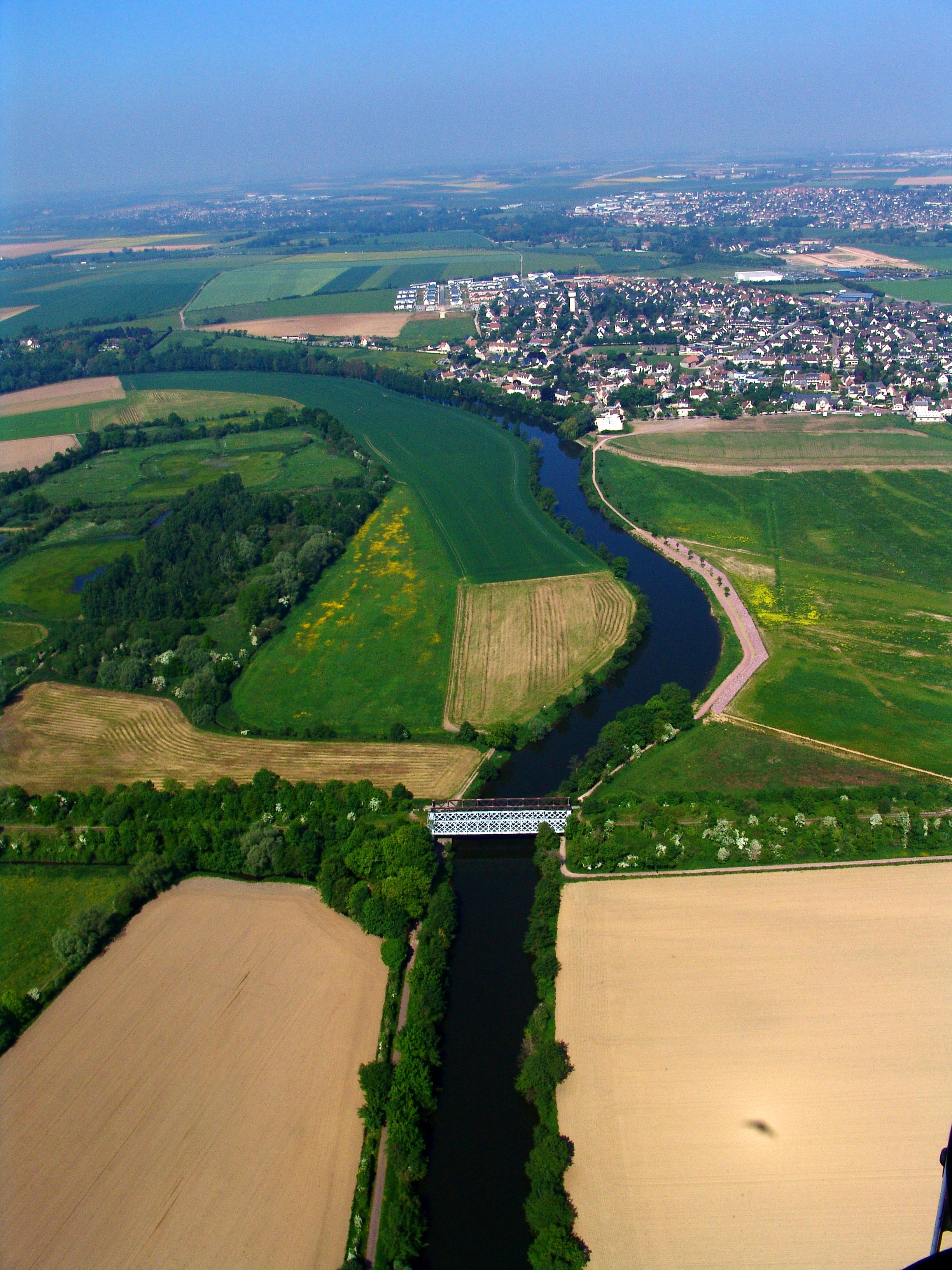 Paysage du fleuve l'Orne